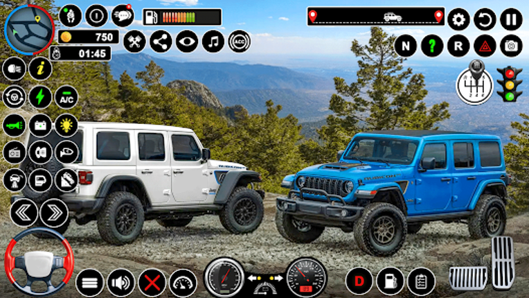 Offroad Jeep Driving:Jeep Game screenshot