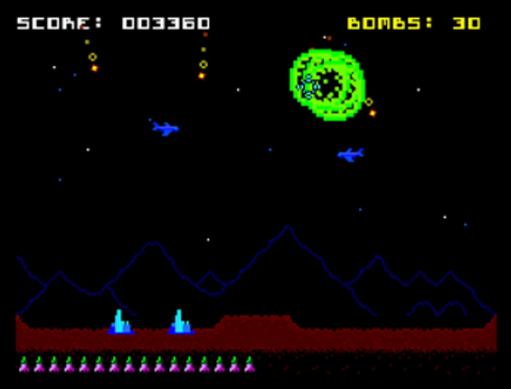 ALIEN ANNIHILATION (ZX Spectrum Next) screenshot