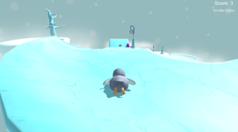Penguin Ice Slide Image
