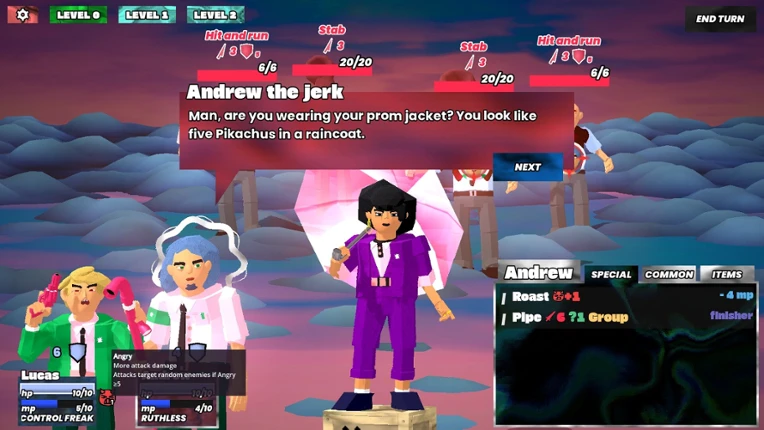Green Suits screenshot