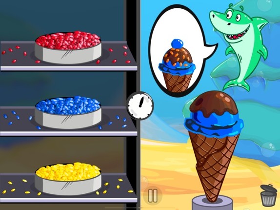 Ice Cream Mixer Orders screenshot