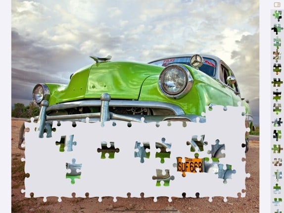 Jigsaw Puzzles Retro Image