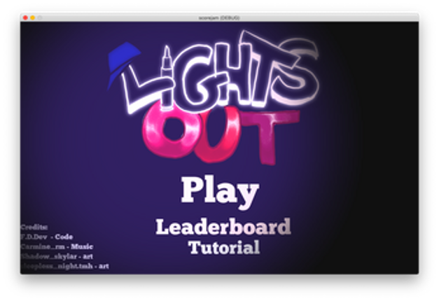Lights out screenshot