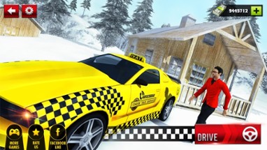 Modern Crazy Cab Taxi Driver : Hill Driving Sim Image