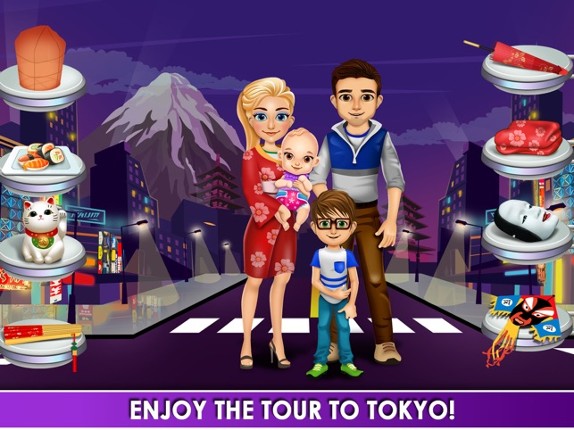 My Family Adventure - Mommy's Salon, Makeup & Dress Up Girl Spa - Kids Games screenshot