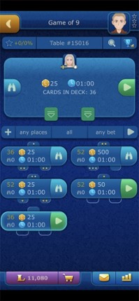 Online Sevens LiveGames screenshot