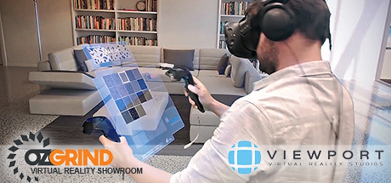 OzGrind Virtual Reality Showroom Image