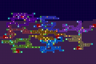 ProMeLaGen - Procedural Metroidvania Layout Generator Image