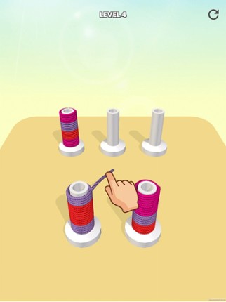 Rope Sort 3D screenshot