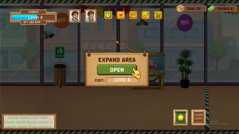 Supermarket Simulator: Idle Tycoon Clicker Image