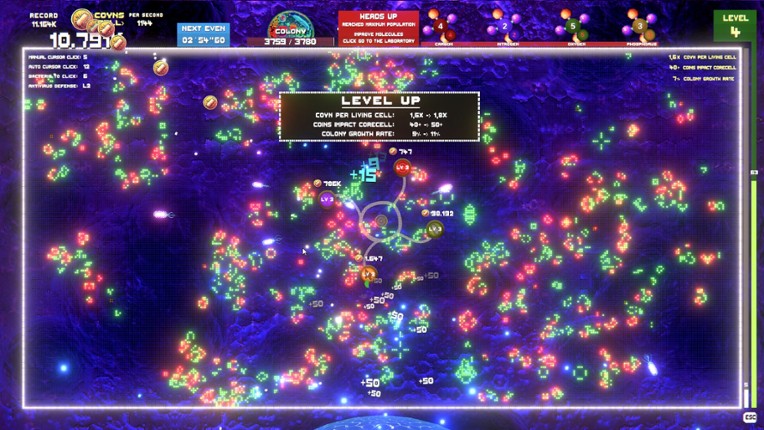 SynthetiCell BioClicker screenshot