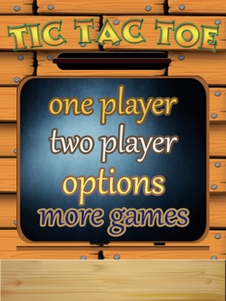 TicTacToe - One &amp; Two Player screenshot