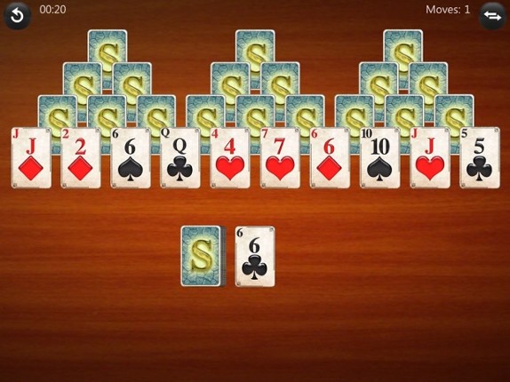 TriPeaks Solitaire ● screenshot