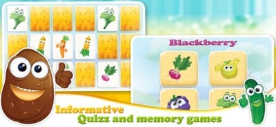 Veggies &amp; Fruits Junior games Image