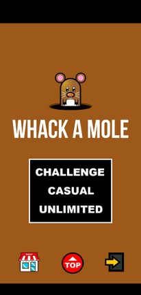 Whack a mole screenshot