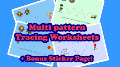 Write Patterns and Shapes Tracing Games Image