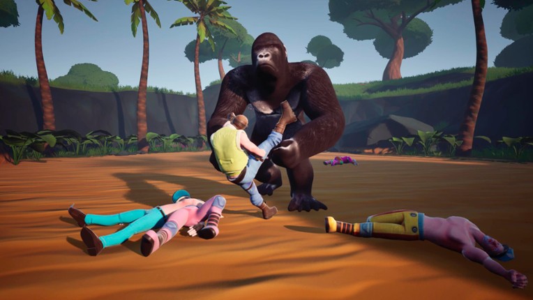 100 MEN VS GORILLA screenshot