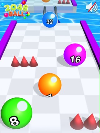 2048 Balls - Color Ball Run screenshot