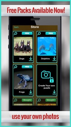 Animal Puzzle Packs & Bits - Kitty Cat Baby Mermaid Jigsaw screenshot