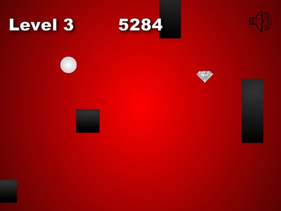 Black N White Game - impossible swype to move and avoid dark geometry Image