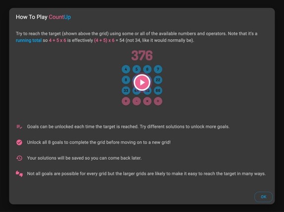 Count Up: Math Game screenshot