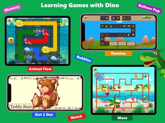 Dinosaur Dots Connect for kids Image