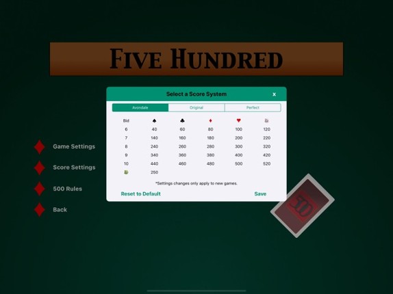 Extreme 500 screenshot