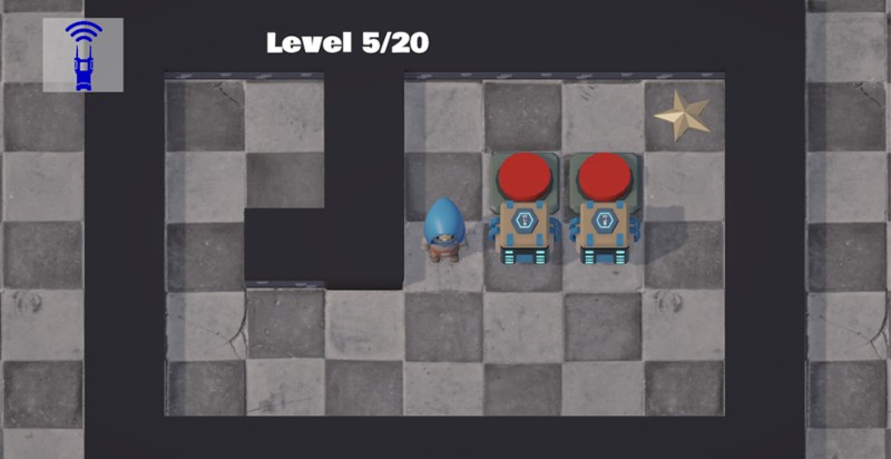 Face the Puzzle: Masked Journey Image