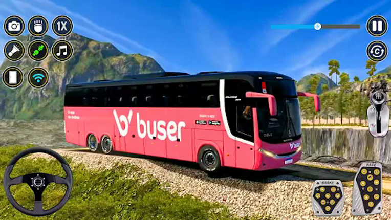 Offroad Bus Game: Bus Sim 3D screenshot