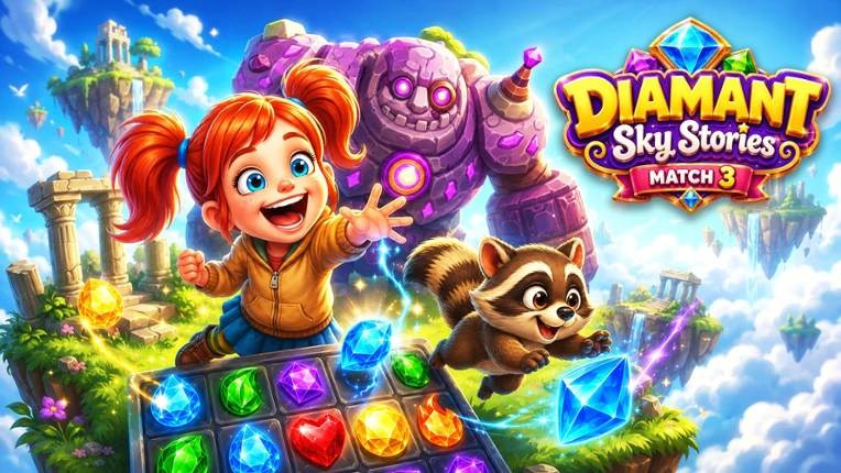 Diamant: Sky Stories Match 3 Image