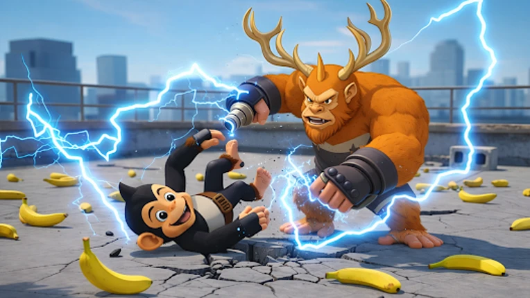 Apes Fighting Game screenshot