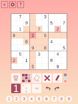 Chess Sudoku screenshot