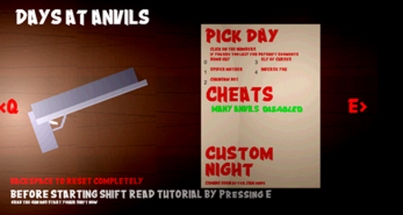DAYS OF ANVILS screenshot