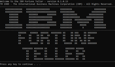 IBM: Fortune Teller Image