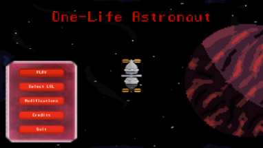 One-life astronaut: 2D Platformer Image