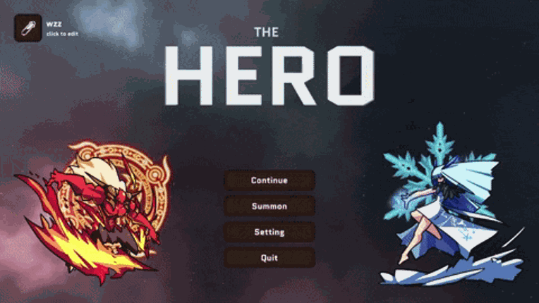 The Hero Game Cover