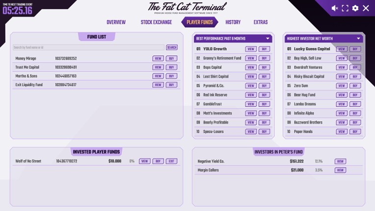 Hedge Fund Manager Simulator MMO screenshot