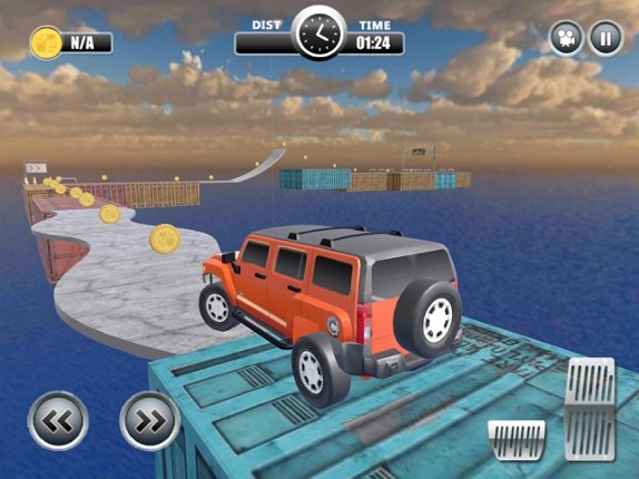 Impossible Road Monster Truck screenshot