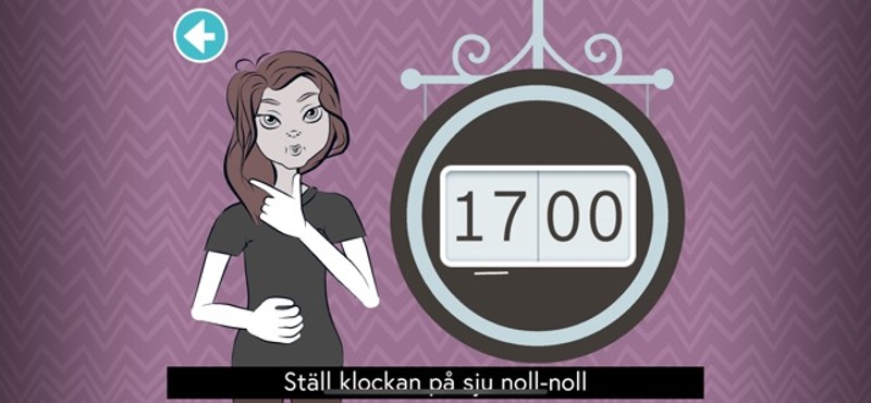 Moji Klockis sv. teckenspråk screenshot