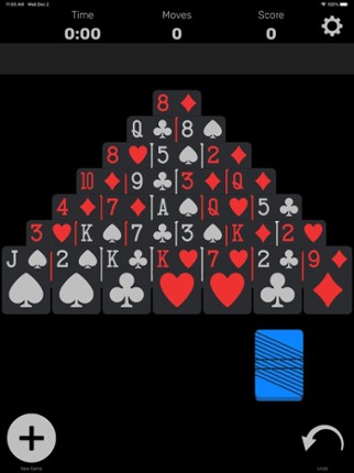 Pyramid (Classic Card Game) screenshot
