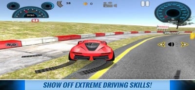 Racing Car Speed Test Image