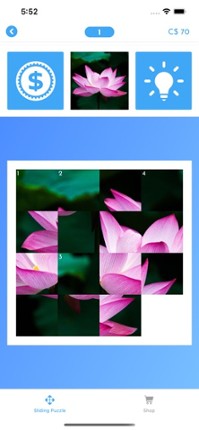 Slide Puzzle - Squizy Image