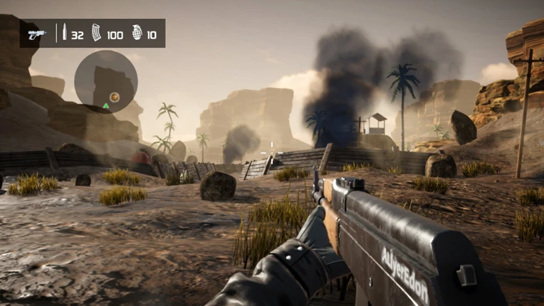 Soldier Offensive Image
