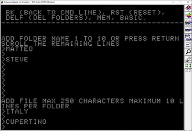 VISUAL APPLE II OS ENCRYPTED Image