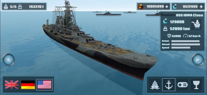WarShip War Navy Fleet Combat screenshot
