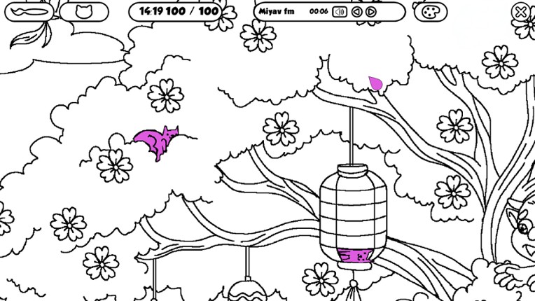 100 Cats Lost In Japan Find & Color screenshot