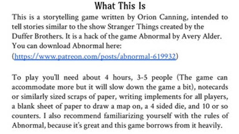 Abnormal Things screenshot