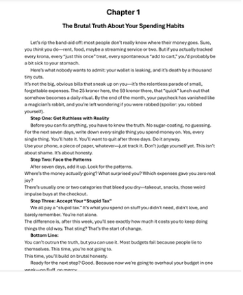 Budget Handbook: Save More, Stress Less (Even When You’re Broke) Image