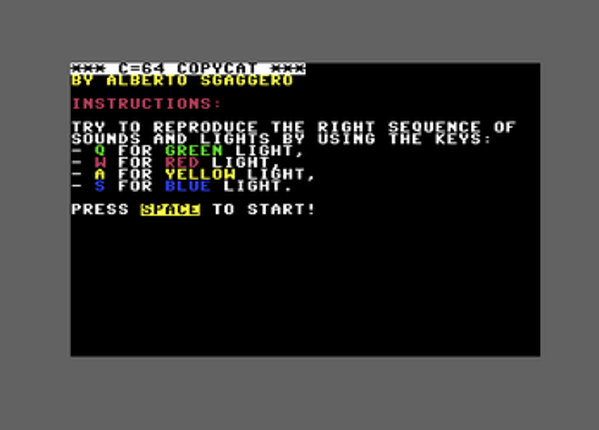 C=64 Copycat for Commodore 64 Image