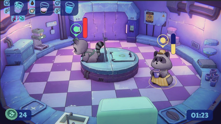 Coffee Raccoons Image